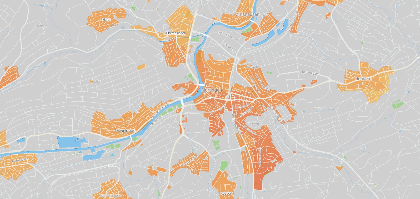 Mietspiegel Nürtingen 2025