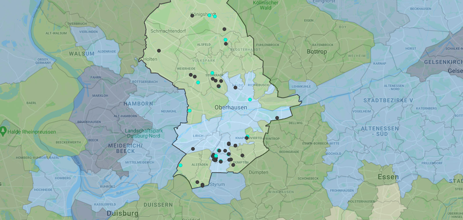 Mietspiegel Oberhausen 2023