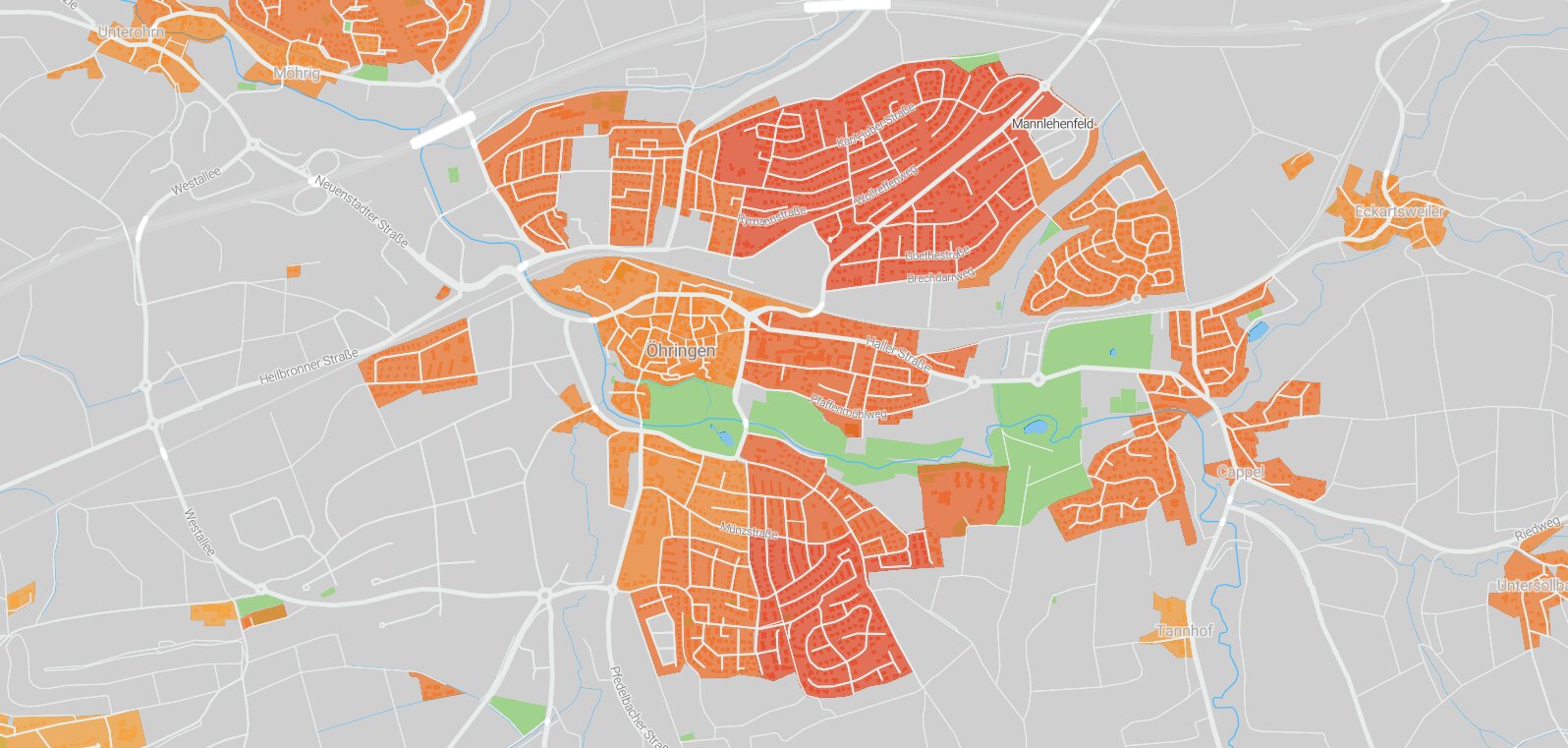 Mietspiegel Öhringen 2024