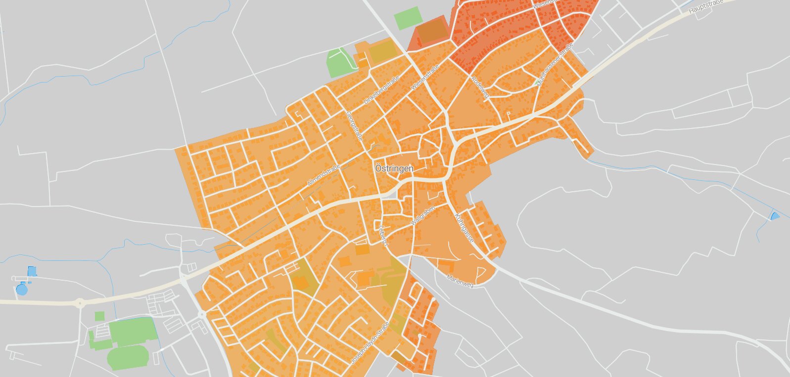 Mietspiegel Östringen 2024