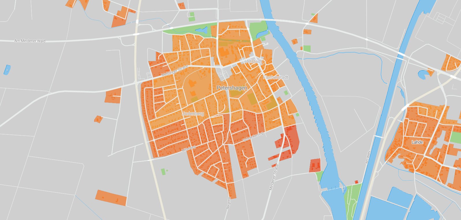 Mietspiegel Petershagen 2024