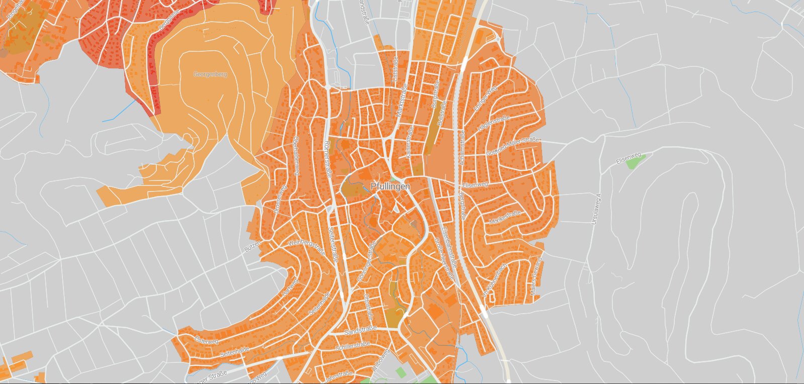 Mietspiegel Pfullingen 2025