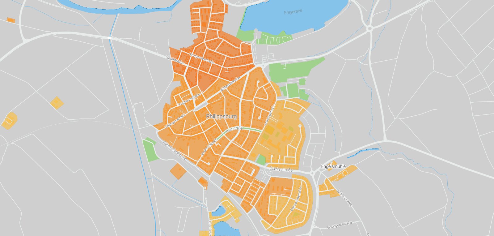 Mietspiegel Philippsburg 2025