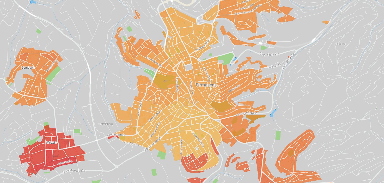 Mietspiegel Pirmasens 2025