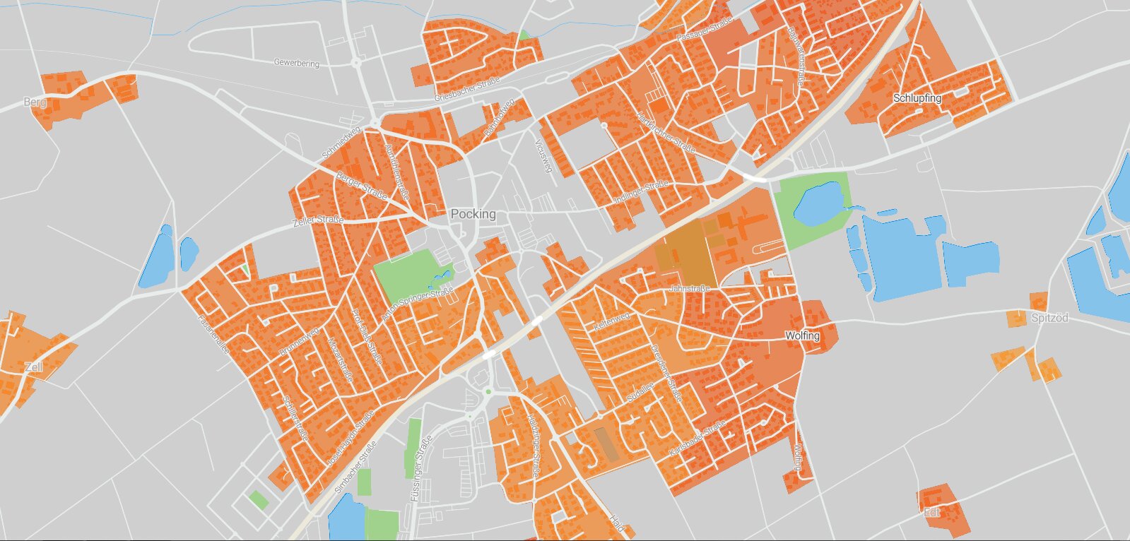 Mietspiegel Pocking 2023