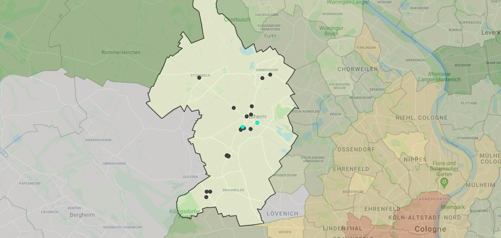 Mietspiegel Pulheim 2025
