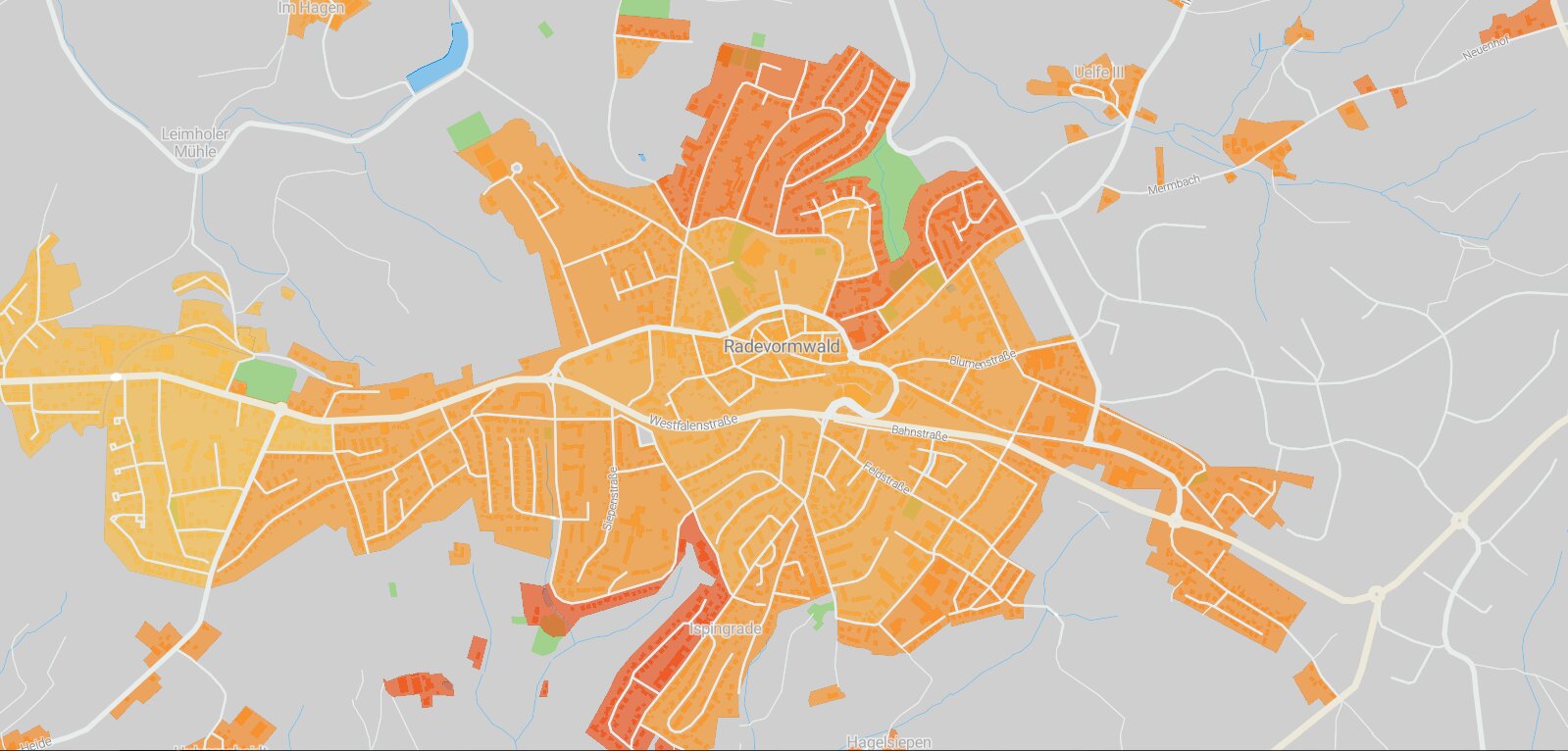 Mietspiegel Radevormwald 2025