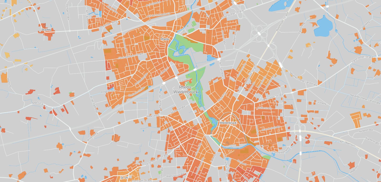 Mietspiegel Rheda-Wiedenbrück 2024