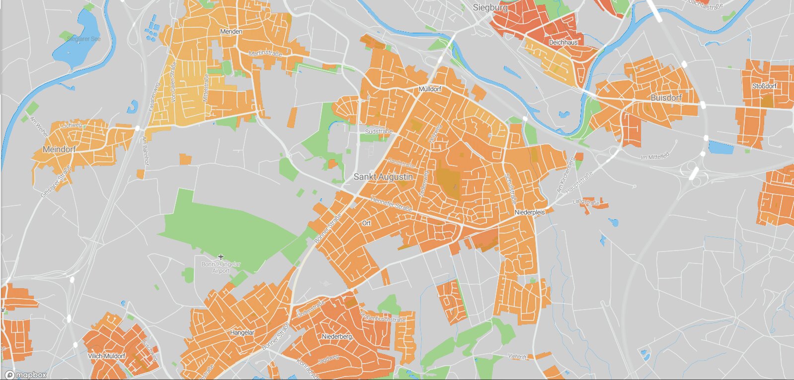 Mietspiegel Sankt Augustin 2025