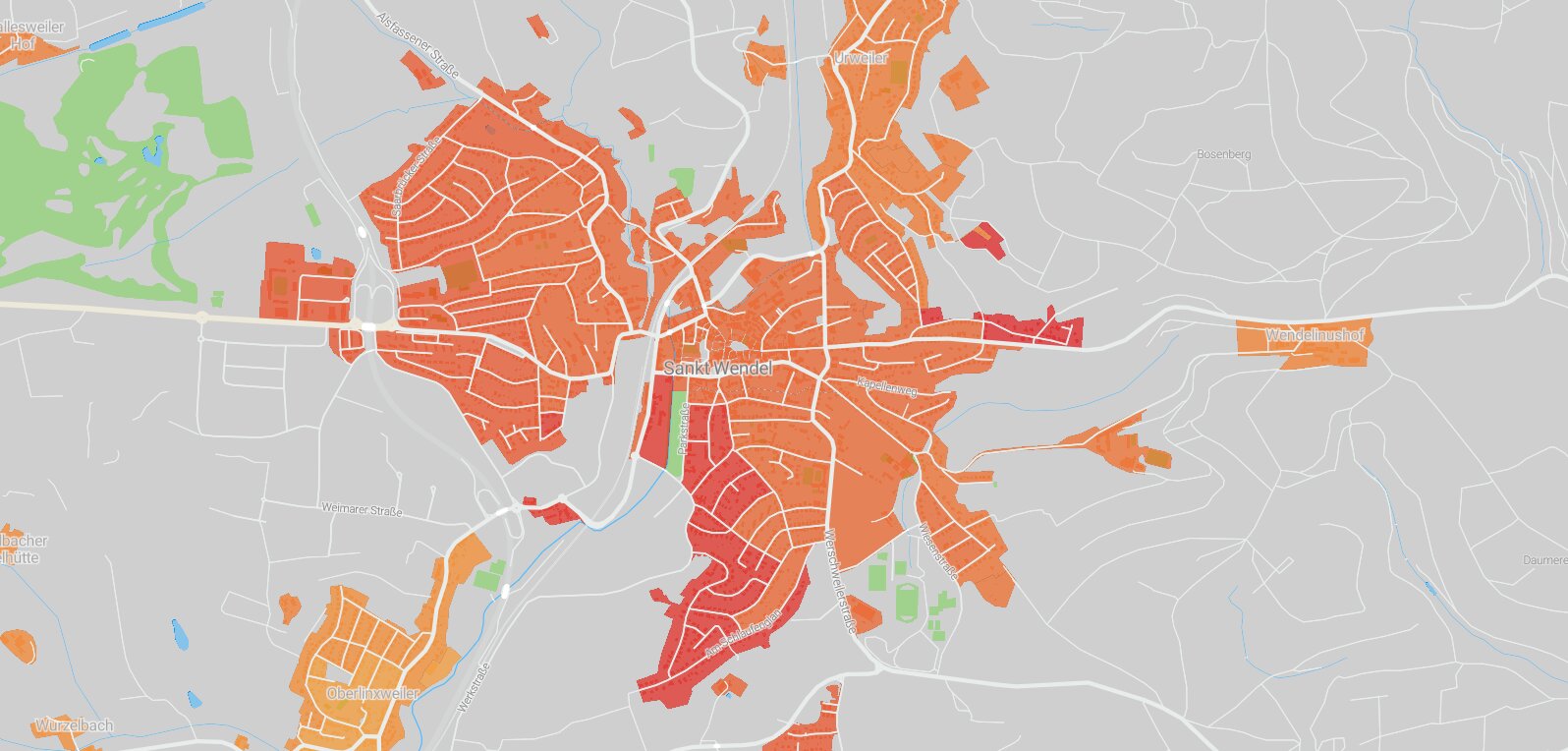 Mietspiegel Sankt Wendel 2024