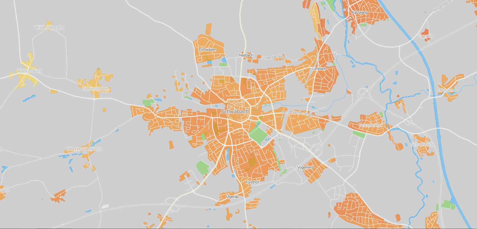 Mietspiegel Schwabach 2025