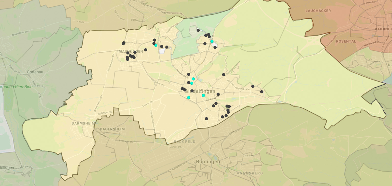 Mietspiegel Sindelfingen 2024