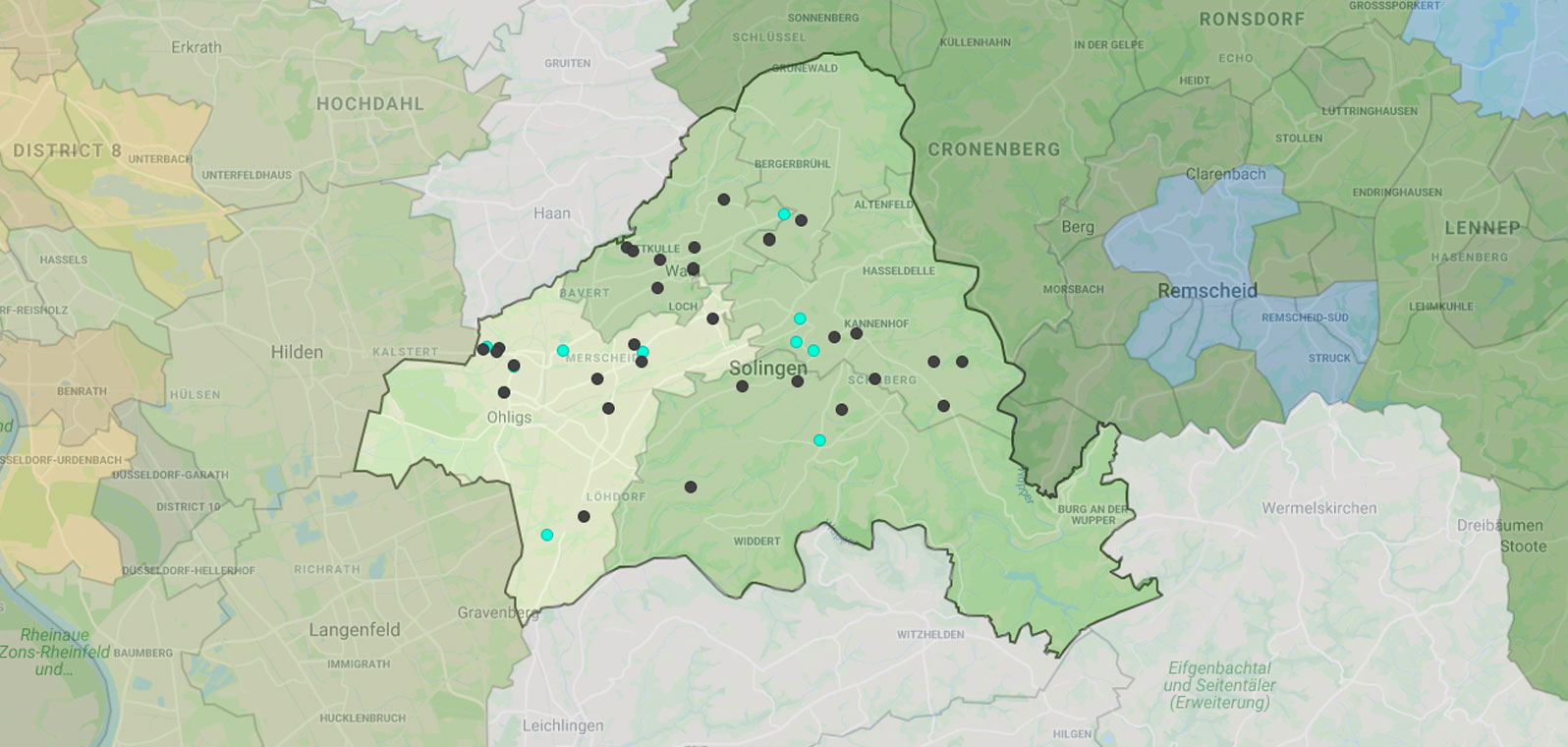 Mietspiegel Solingen 2024