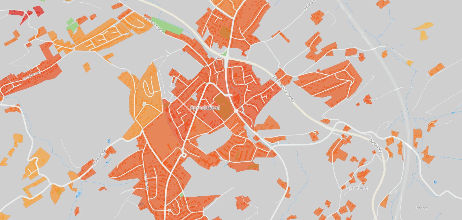 Mietspiegel Sprockhövel 2024