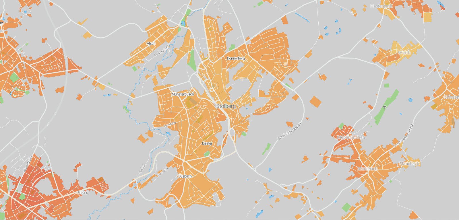 Mietspiegel Stolberg (Rheinland) 2024