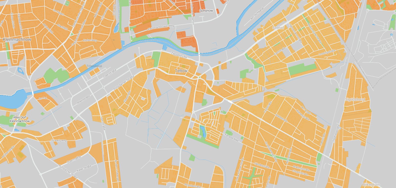 Mietspiegel Teltow 2025
