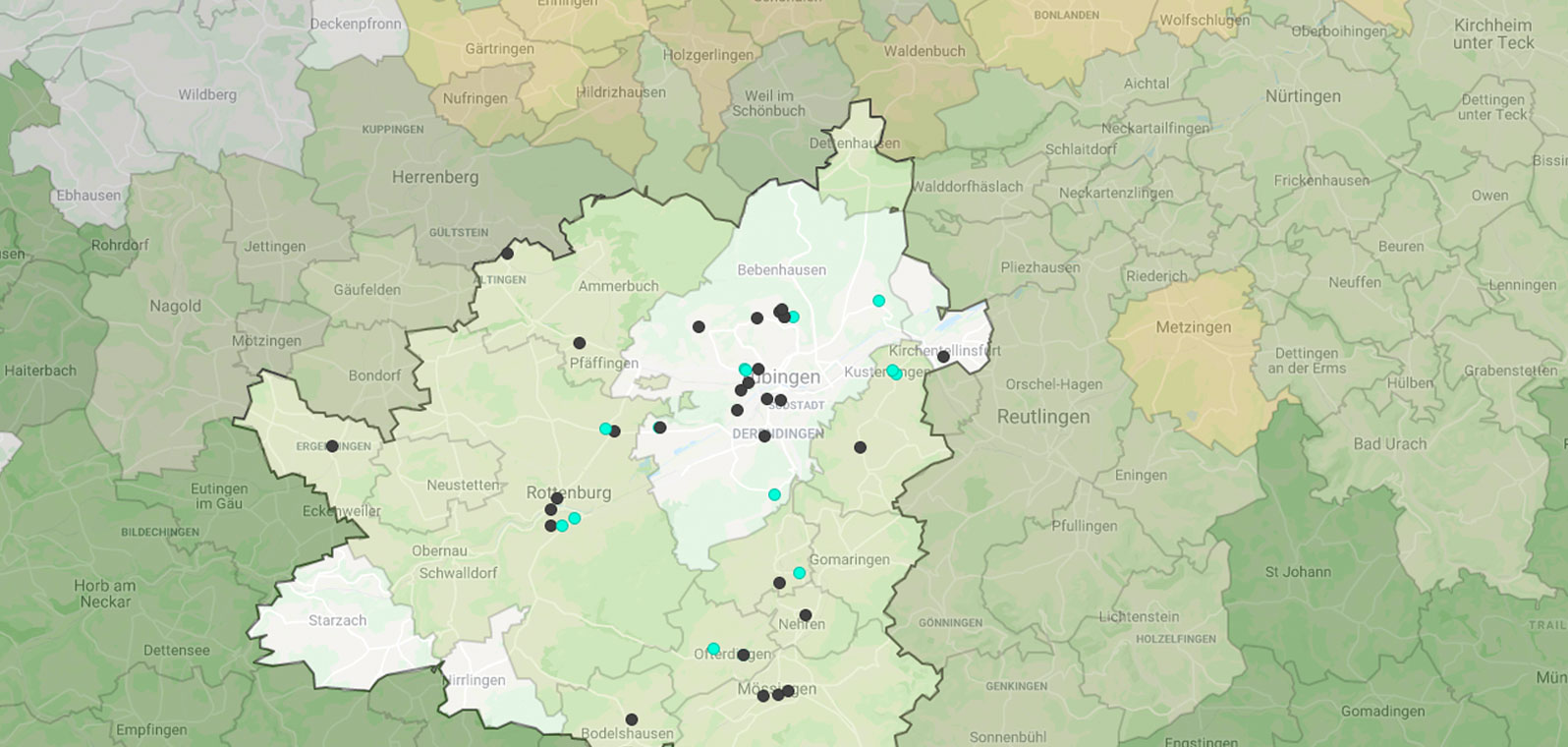 Mietspiegel Tübingen 2024