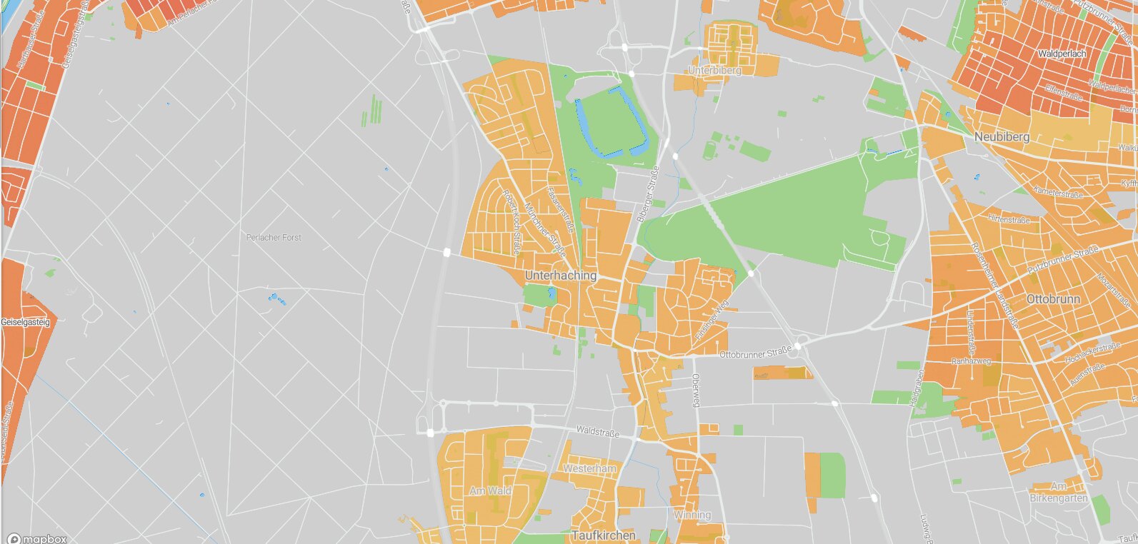 Mietspiegel Unterhaching 2025
