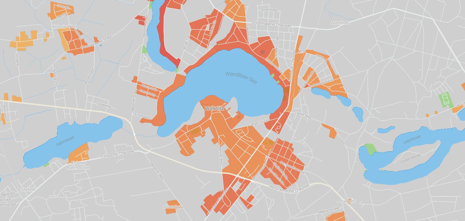 Mietspiegel Wandlitz 2025