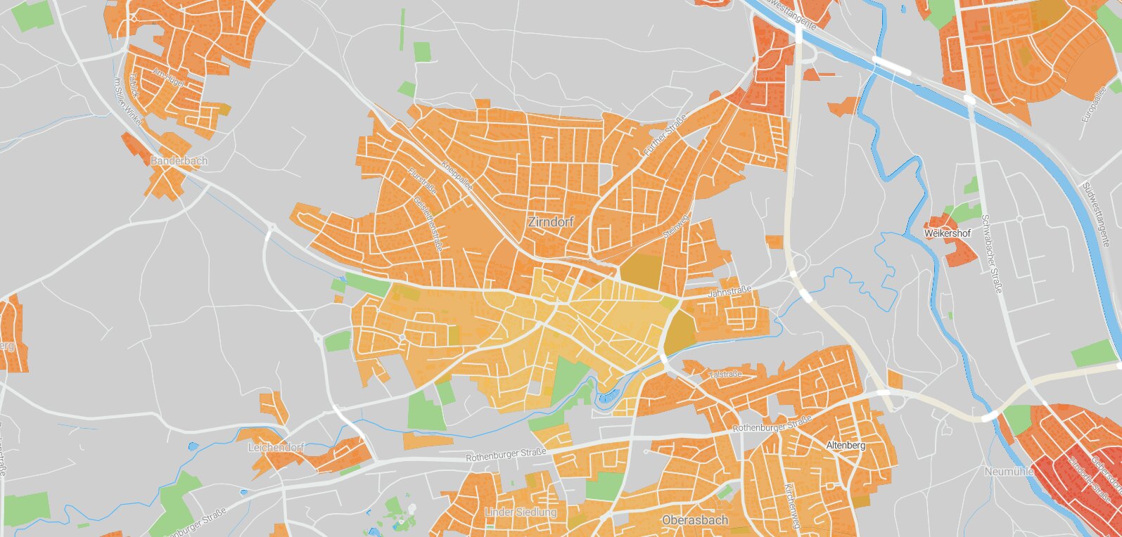 Mietspiegel Zirndorf 2025
